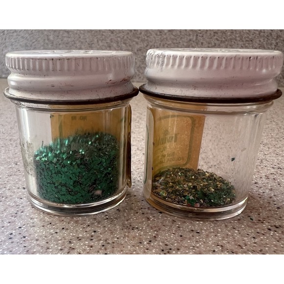 Vintage 60s & 70s Twinkles Craft Glitter Lot Of 7 Cards Art Holiday New & Used - Picture 6 of 6